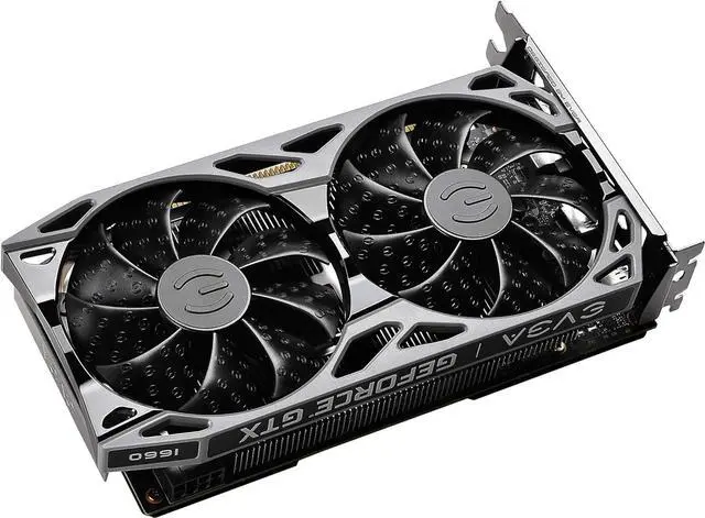 Alt view image 4 of 5 - EVGA GeForce GTX 1660 SC ULTRA GAMING, 06G-P4-1067-KR, 6GB GDDR5, Dual Fan, Metal Backplate