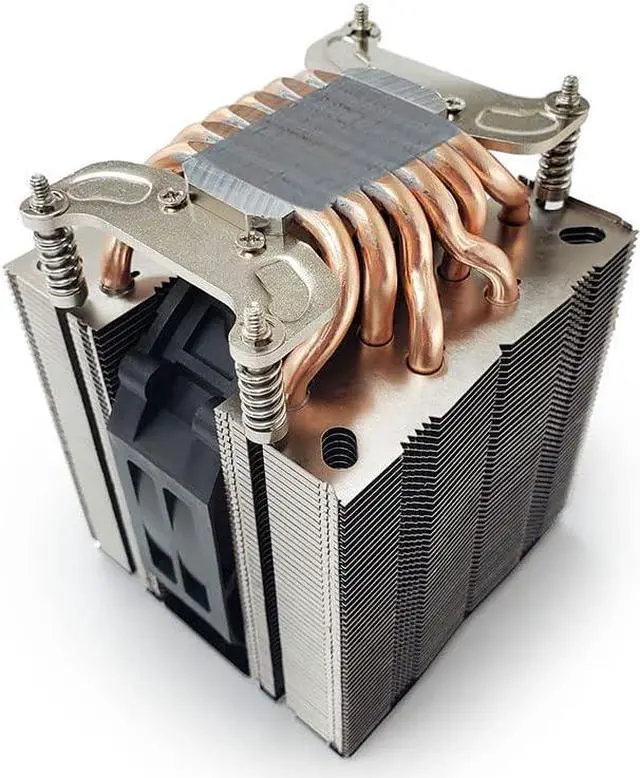 Alt view image 2 of 5 - Dynatron A49 4U heatpipe Contact CPU Technology Active Cooler for AMD AM4/AM5 Sockets
