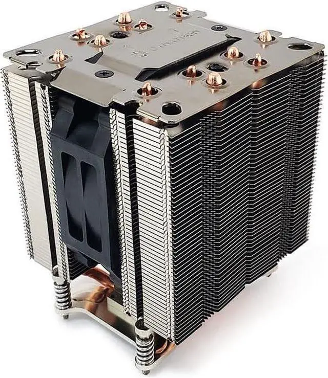 Alt view image 3 of 5 - Dynatron A49 4U heatpipe Contact CPU Technology Active Cooler for AMD AM4/AM5 Sockets