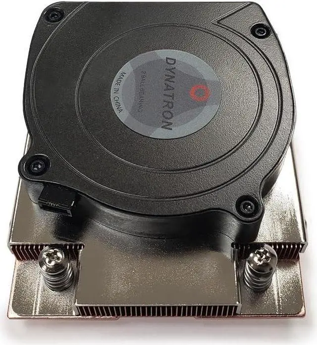 Alt view image 3 of 4 - Dynatron A45 1U VC Base with Stacked Fin Heat Sink for AMD AM4/AM5 Processor