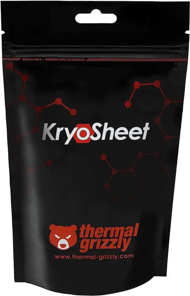 Alt view image 6 of 7 - Thermal Grizzly TG-KS-24-12 KryoSheet (24 x 12 x 0.2 mm)
