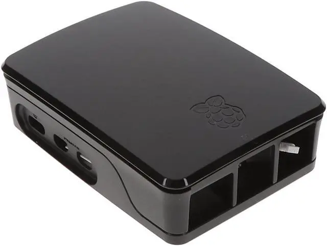 Alt view image 2 of 4 - Raspberry Pi SC1160 Active Cooling PWM Fan Protection, Inbuilt fan case, Black-Grey