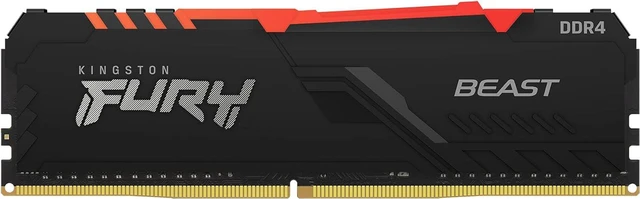 Main image of Kingston KF432C16BBA/32 FURY Beast RGB 32GB 3200MHz DDR4 CL16 Desktop Memory Single Stick
