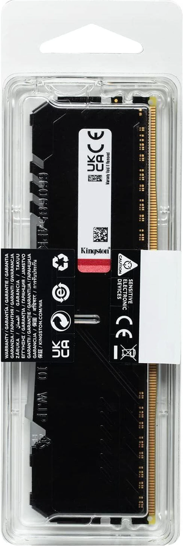 Alt view image 5 of 6 - Kingston KF432C16BBA/32 FURY Beast RGB 32GB 3200MHz DDR4 CL16 Desktop Memory Single Stick