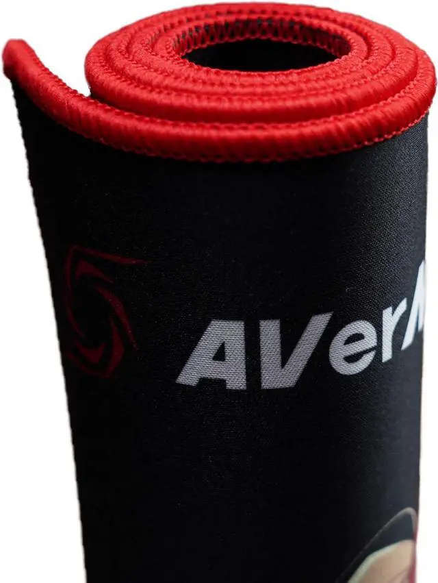 Alt view image 5 of 5 - AVerMedia BIGMOUSEPAD ELENA Mouse Pad | Anti-slip Rubber Base | Ultra Smooth Surface (Black)