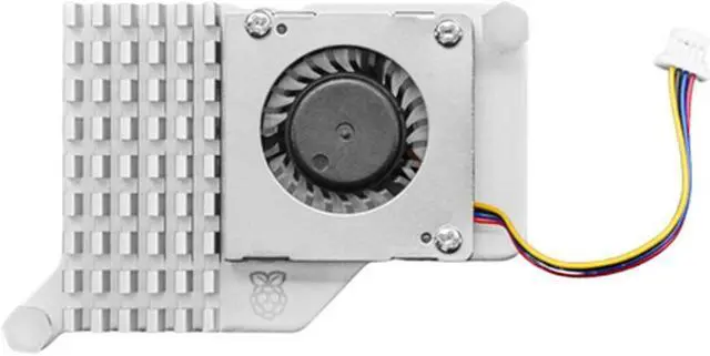 Alt view image 7 of 7 - Raspberry Pi 5 4GB Single Board Kit w/ NVMe Base M.2 HAT PCIe Extension and Active Cooler