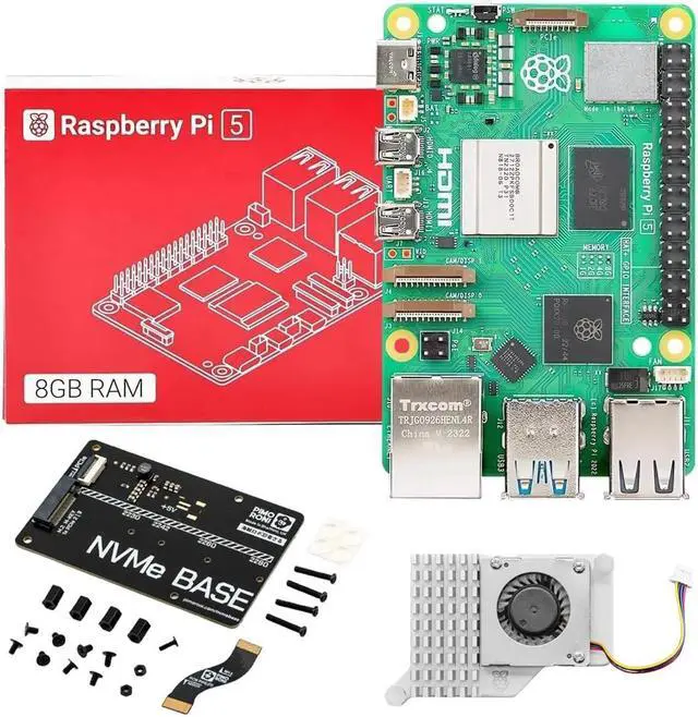 【新品、未使用】Raspberry Pi 5 8G RAM Official Raspberry Pi 5 16GB 8GB 4GB RAM BCM2712 Cortex-A76