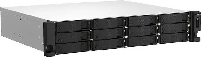 Alt view image 4 of 9 - QNAP TS-1264U-RP-8G SAN/NAS Storage System