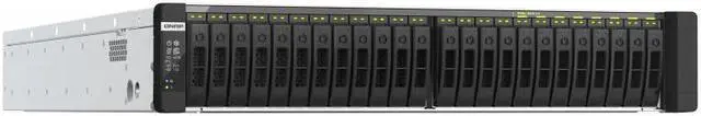 Alt view image 2 of 5 - QNAP TDS-H2489FU-4314-256G-US 24-Bay 2U all-flash NAS,NVMe Gen 4 x4,Dual Intel Xeon Silver 4314Y ,256GB RDIMM ECCC DDR4