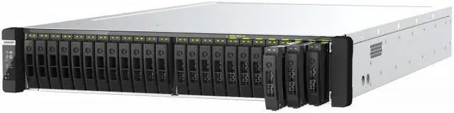 Alt view image 5 of 5 - QNAP TDS-H2489FU-4314-256G-US 24-Bay 2U all-flash NAS,NVMe Gen 4 x4,Dual Intel Xeon Silver 4314Y ,256GB RDIMM ECCC DDR4