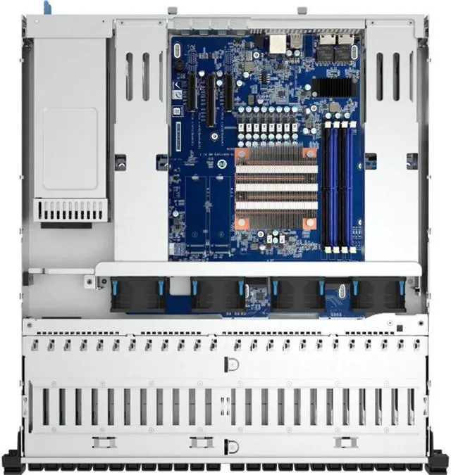 Alt view image 6 of 6 - QNAP TS-H3077AFU-R7-64G-US 2U 30-bay 2.5" SATA 6Gbps all-flash NAS, AMD Ryzen 7 7000 series, 64GB DDR4 non-ECC RAM