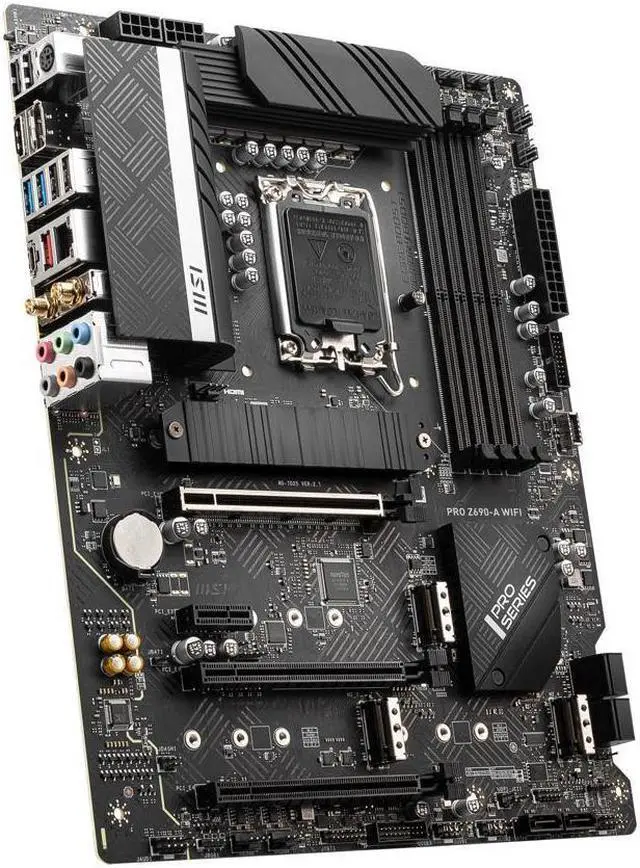 Alt view image 3 of 7 - MSI PRO Z690-A WIFI DDR5 LGA 1700 ATX Intel Motherboard