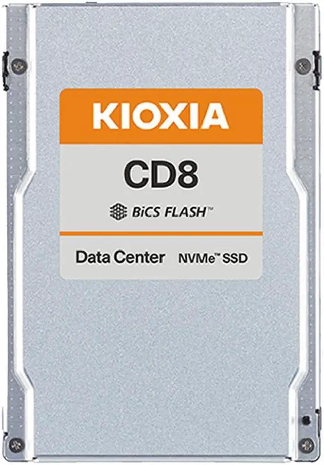 Main image of Kioxia KCD8XRUG15T3 CD8-R Data Center SSD 15.36TB 2.5" U.2/U.3 15mm PCIe 4 x 4 NVMe 3D TLC 1DWPD