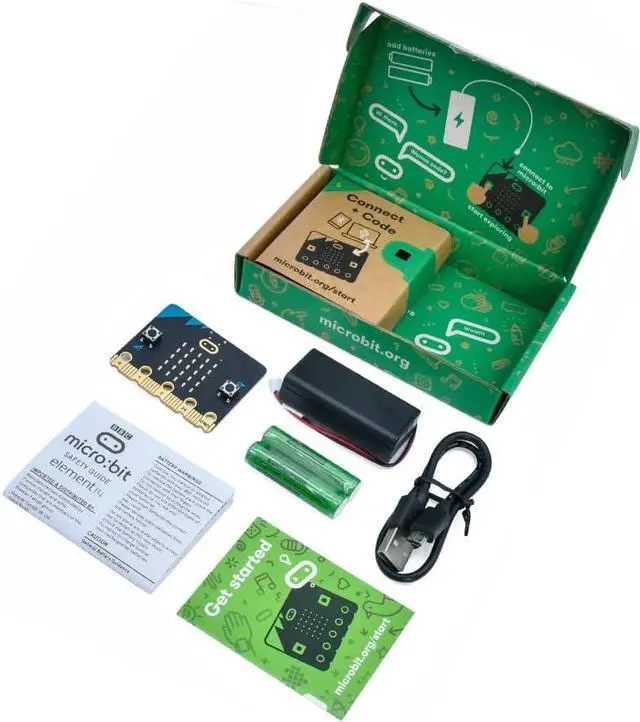 Alt view image 4 of 6 - Micro:bit MEFV22G GO BBC micro:bit V2 GO Starter Kit