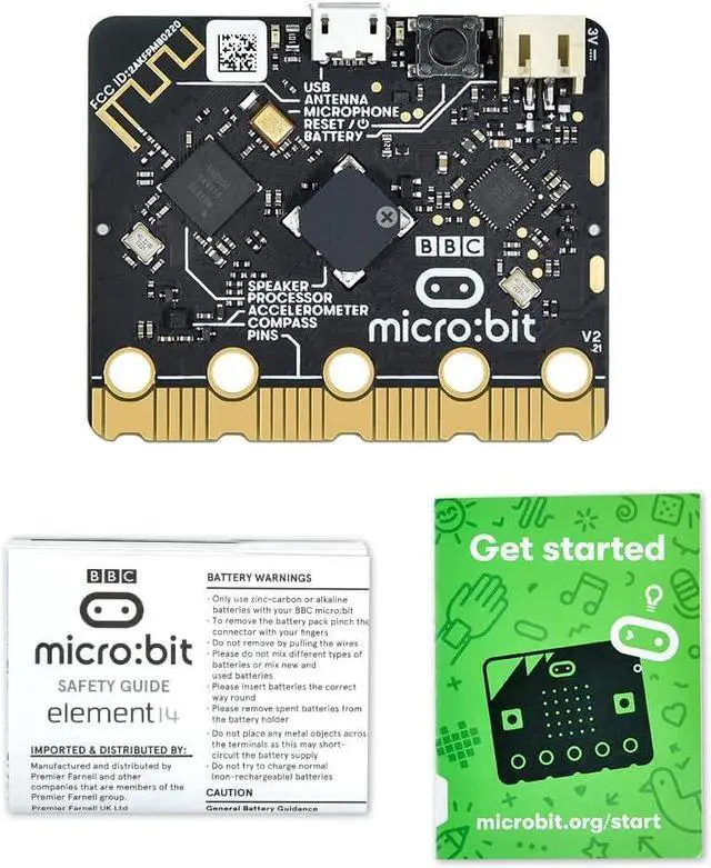 Alt view image 5 of 6 - Micro:bit MEFV22G GO BBC micro:bit V2 GO Starter Kit