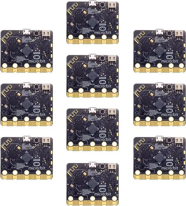 Alt view image 6 of 7 - Micro:bit MEFV2C Club BBC micro:bit V2 Club USB cable, Battaery holder x10 kit