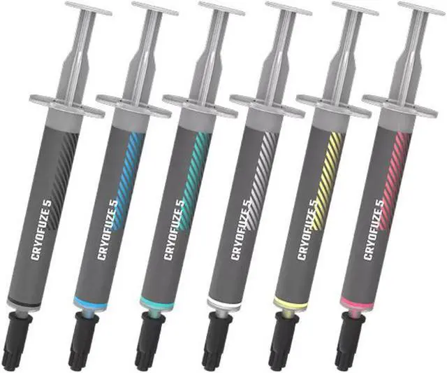 Alt view image 4 of 4 - Cooler Master MGY-ADSB-N03G-R1 CryoFuze 5 Thermal Paste, Nanoparticles, CPU/GPU Temp-50°C to 240°C for CPU, GPU Coolers (Blue)