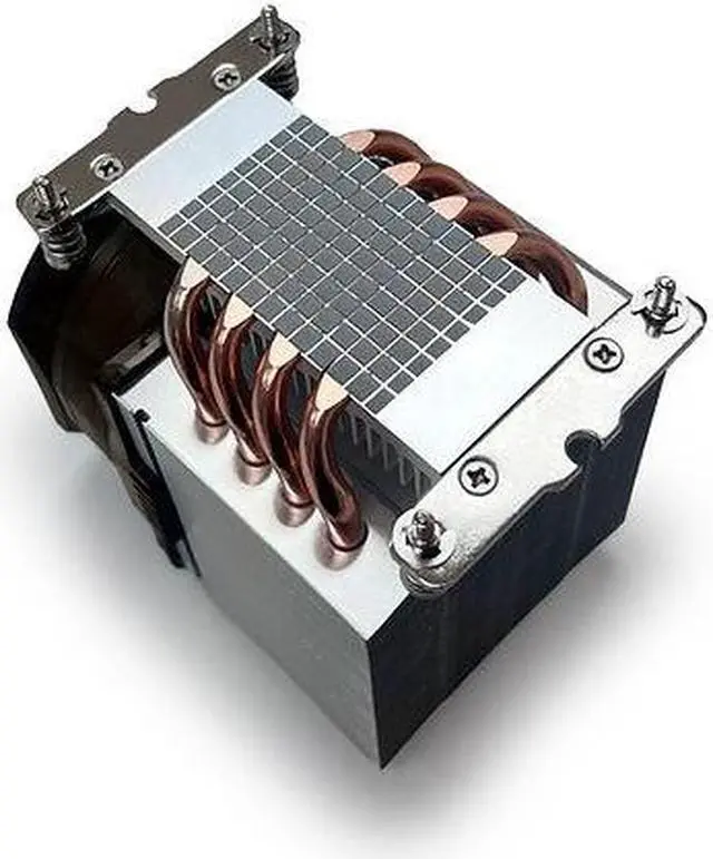 Alt view image 3 of 7 - Dynatron A56 AMD Socket AM4/AM5 Double Ball 3U Active Air Cooler