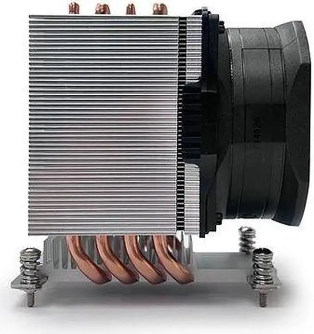 Alt view image 4 of 7 - Dynatron A56 AMD Socket AM4/AM5 Double Ball 3U Active Air Cooler