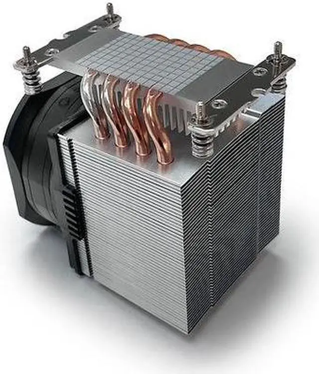 Alt view image 2 of 7 - Dynatron A56 AMD Socket AM4/AM5 Double Ball 3U Active Air Cooler