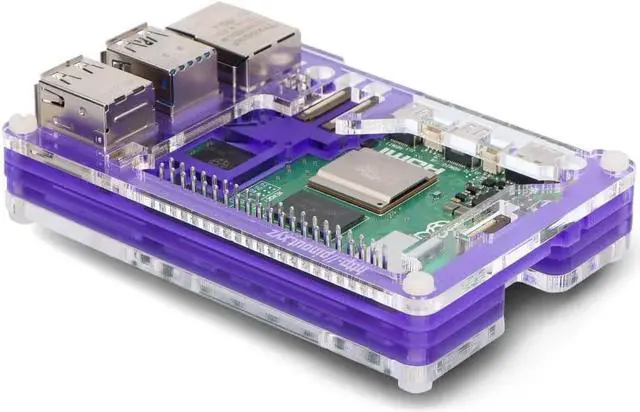 Alt view image 3 of 4 - Pimoroni PIM679 Pibow Coupe 5 (Case for Raspberry Pi 5)  Royale