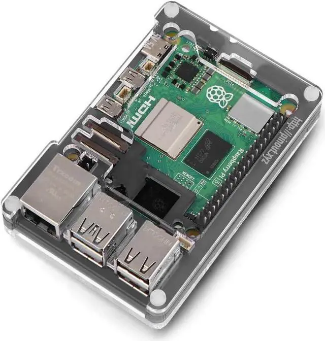 Main image of Pimoroni PIM677 Pibow Coupe 5 (Case for Raspberry Pi 5)  Ninja