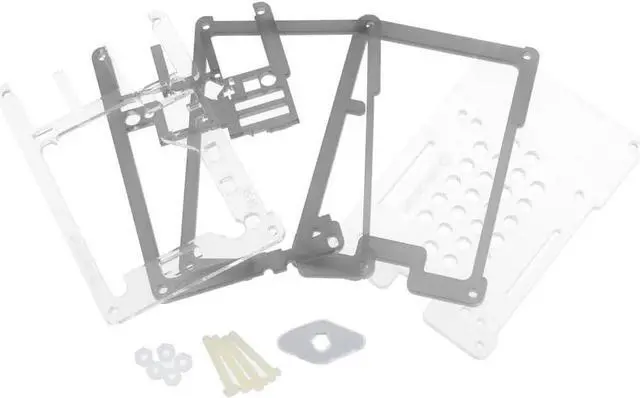 Alt view image 4 of 4 - Pimoroni PIM677 Pibow Coupe 5 (Case for Raspberry Pi 5)  Ninja