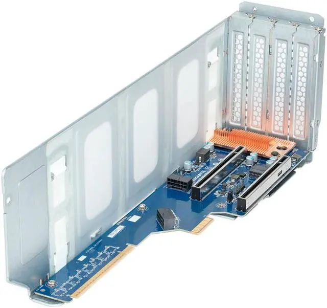 Alt view image 6 of 7 - Gigabyte G293-S42 Rev. AAP1 2U Rack Server - 5th/4th Gen Intel Xeon Scalable, Dual CPU,  4+4 2.5 Gen5 NVME/SATA/SAS Slots, 8x PCIe Gen5 GPUs
