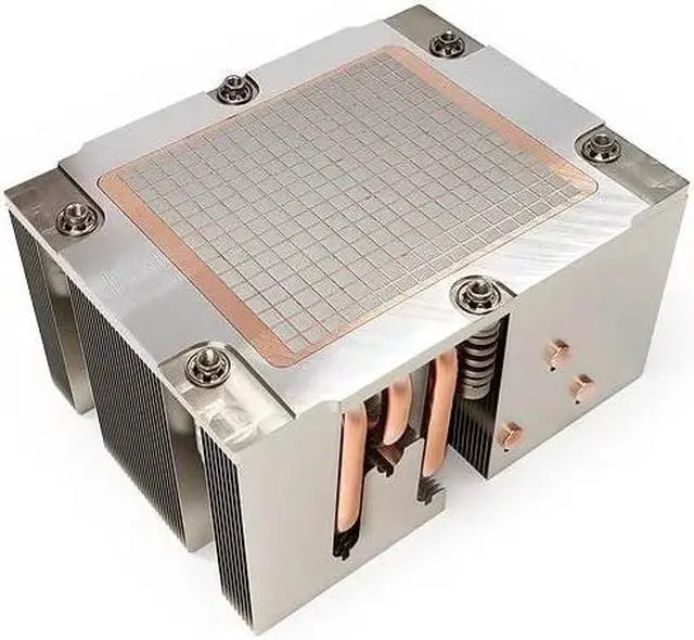 Alt view image 4 of 4 - Dynatron J7 AMD Genoa Socket SP5 Copper Heatsink and Active Cooler