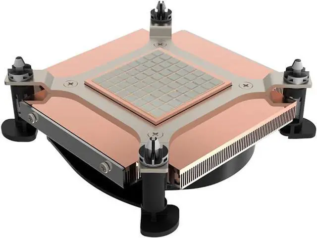 Main image of Dynatron Q8 1U Copper HeatSink with Skiving Fins for LGA 1700 Socket