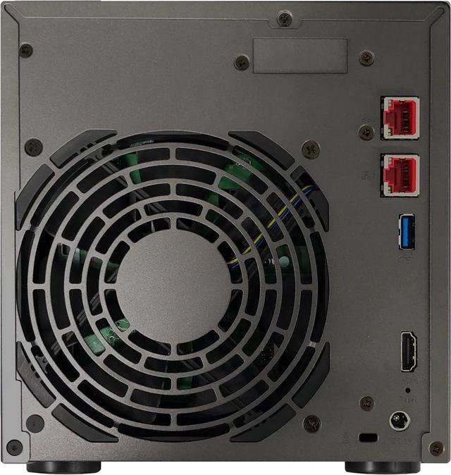 Alt view image 5 of 6 - Asustor Lockerstor 4 Gen3 AS6804T 4 Bay NAS, Quad-Core 2.3GHz CPU, Dual USB 4 Ports, Dual 10GbE Ports, Dual 5GbE Ports, 16G ECC RAM DDR5, Four M.2 SSD Slots (Diskless)