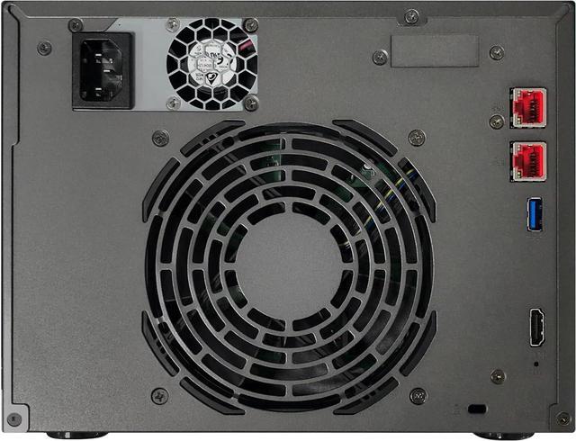 Alt view image 6 of 6 - Asustor Lockerstor 6 Gen3 AS6806T 6 Bay NAS, Quad-Core 2.3GHz CPU, Dual USB 4 Ports, Dual 10GbE Ports, Dual 5GbE Ports, 16G ECC RAM DDR5, Four M.2 SSD Slots (Diskless)