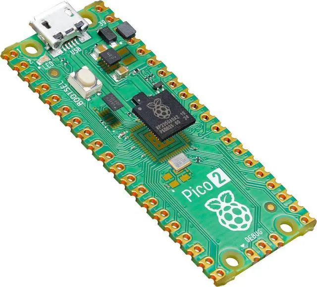 Alt view image 2 of 3 - Raspberry Pi SC1631 Pico 2 Microcontroller Board RP2350 Dual-Core 150 MHz, 4MB Flash,Wi-Fi, Bluetooth