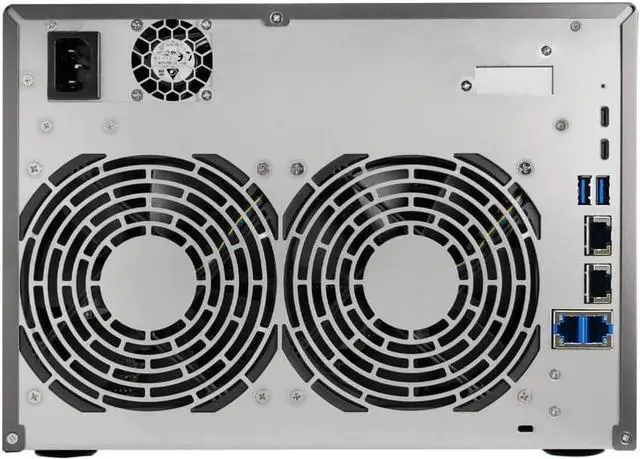 Alt view image 6 of 6 - Asustor Lockerstor 8 Gen3 AS6808T 8 Bay NAS, Quad-Core 2.3GHz CPU, Dual USB 4 Ports, Dual 10GbE Ports, Dual 5GbE Ports, 16G ECC RAM DDR5, Four M.2 SSD Slots (Diskless)
