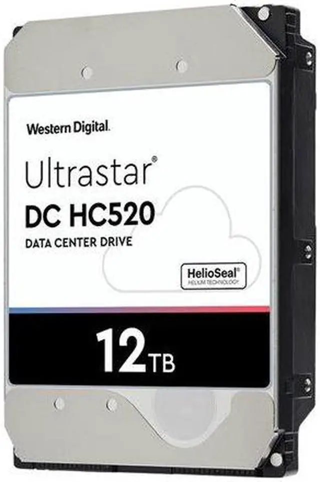Main image of WD Ultrastar 0F29562 DC HC520 12TB HDD SAS-12Gbps 3.5-Inch Internal Hard Drive HUH721212AL4204