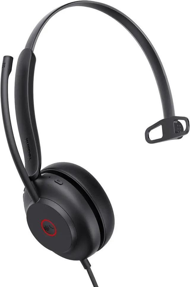 Main image of Yealink 1308165 UH35 Mono Teams  USB Headset with Mic & Noise Cancelling, Home Office Online Meeting Call Center, USB-C/A