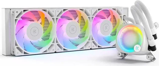 Refurbished: EK-Nucleus AIO CR360 Lux D-RGB White 360mm AIO Refurbished: EK-Nucleus AIO CR360 Lux D-RGB White 360mm AIO