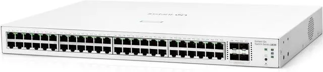 Main image of Aruba Instant On 1830 48-Port Gb Smart Switch - 48x 1G | 4X SFP | US Cord (JL814A#ABA)
