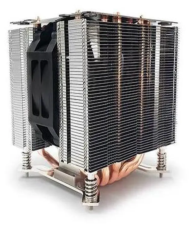 Alt view image 3 of 5 - Dynatron Q11P Heatpipes with Aluminum Base/Fin Stacks Cooler for Intel LGA1851/1700 4U Server & Up