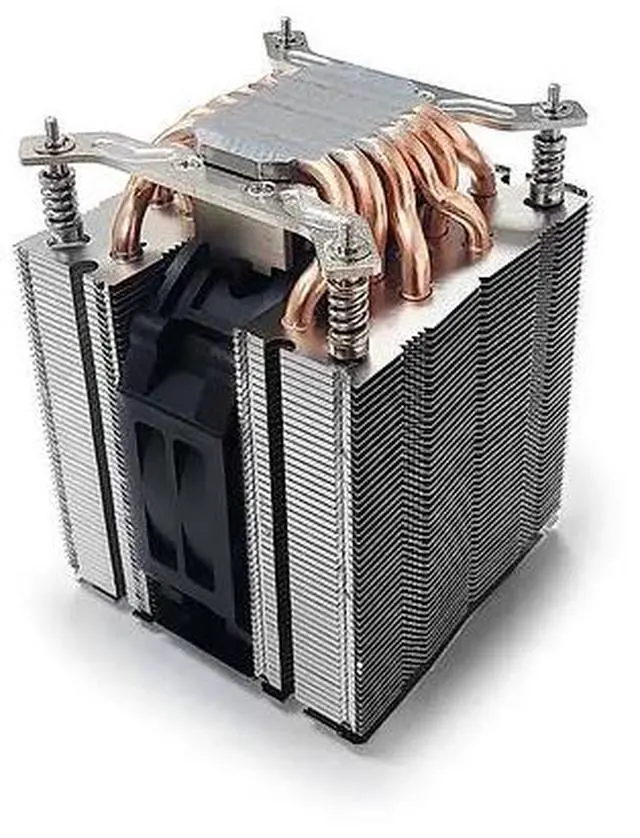 Alt view image 4 of 5 - Dynatron Q11P Heatpipes with Aluminum Base/Fin Stacks Cooler for Intel LGA1851/1700 4U Server & Up