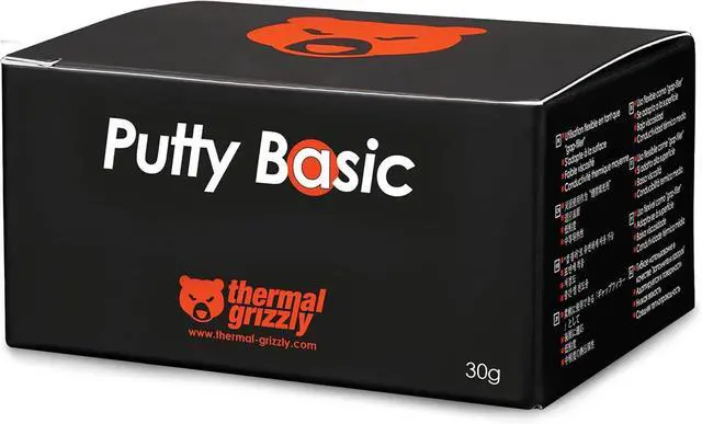 Alt view image 6 of 7 - Thermal Grizzly TG-P-B-030 TG Putty Basic ,Electrically Non-Conductive Thermal putty GPU Modding, Thermal Pad Replacement 30g