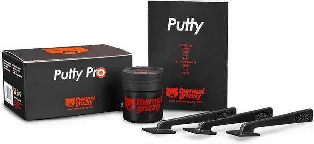 Main image of Thermal Grizzly TG-P-P-030 TG Putty Pro High-Performance Electrically Non-Conductive Thermal Putty for GPU and PCB Applications, 30g
