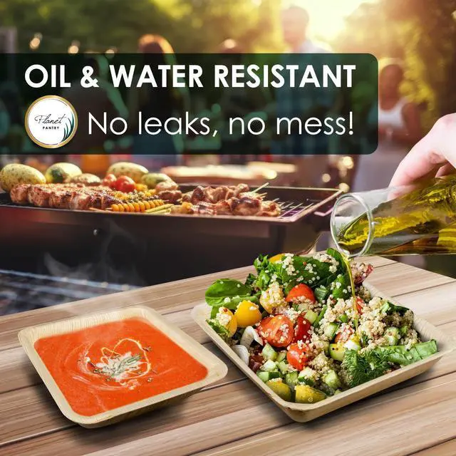 Alt view image 4 of 7 - Planet Pantry Disposable Palm Leaf Mini Spork (25 pcs) Wooden Bamboo-Like Paper and Plastic Alternative Eco-Friendly for Food, Party, Buffet