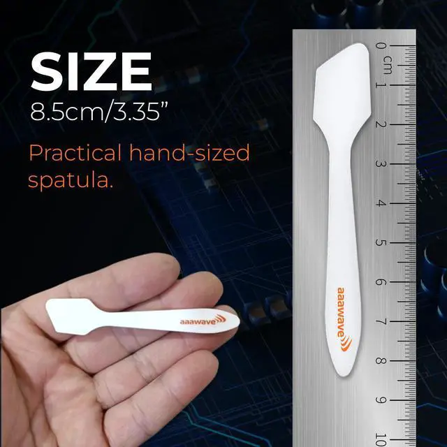Alt view image 3 of 6 - AAAwave Thermal Paste Spreader - Spatula for Applying and Spreading Thermal Paste or Liquid Metal on CPU, GPU and Heatsinks