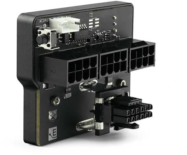 Alt view image 4 of 7 - Thermal Grizzly TG-WV-P38H1N WireView GPU 1x12VHPWR to 3x8Pin PCIe Normal