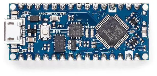 Main image of Arduino ABX00033 Nano Every w/ headers Compact ATmega4809 Microcontroller w/ Micro USB, 20 Digital I/O, 6 Analog Inputs