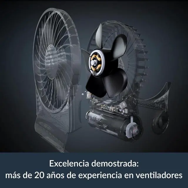 Alt view image 4 of 7 - Arctic AEBRZ00027A Summair Rechargeable Handheld Fan w/ Stand, infinite speed, 4-77h Running Time, USB-C (incl. USB-A Cable) - Black