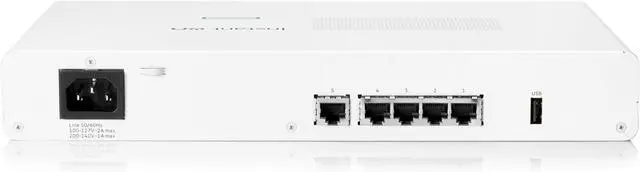 Alt view image 2 of 7 - HPE Networking Instant On SG2505P Secure Gateway, 5-port SmartRate 2.5G PoE+ 64W | S0G34A#ABA