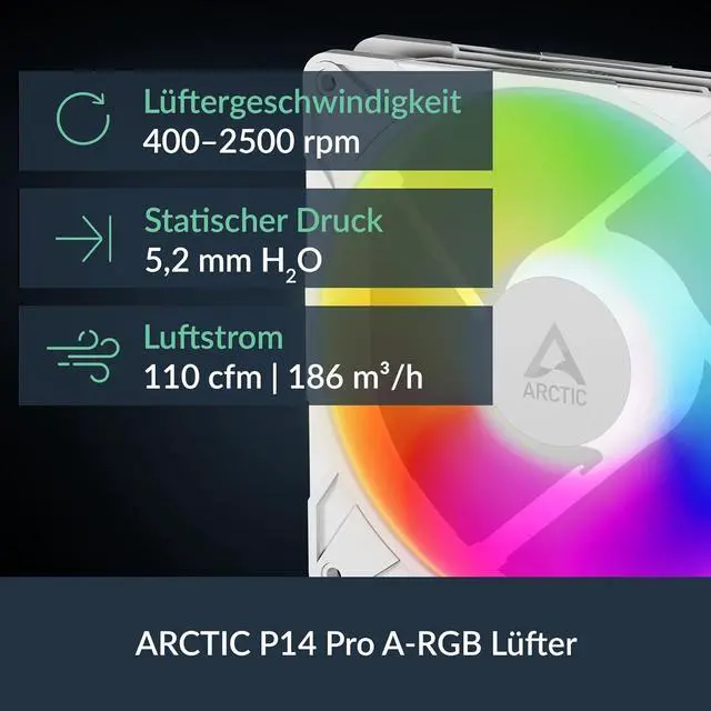 Alt view image 5 of 7 - Arctic ACFRE00189A Liquid Freezer III Pro 420 A-RGB CPU Fans 3 x 140mm Water Cooling,AMD AM5/AM4 Intel LGA1851/1770 - White