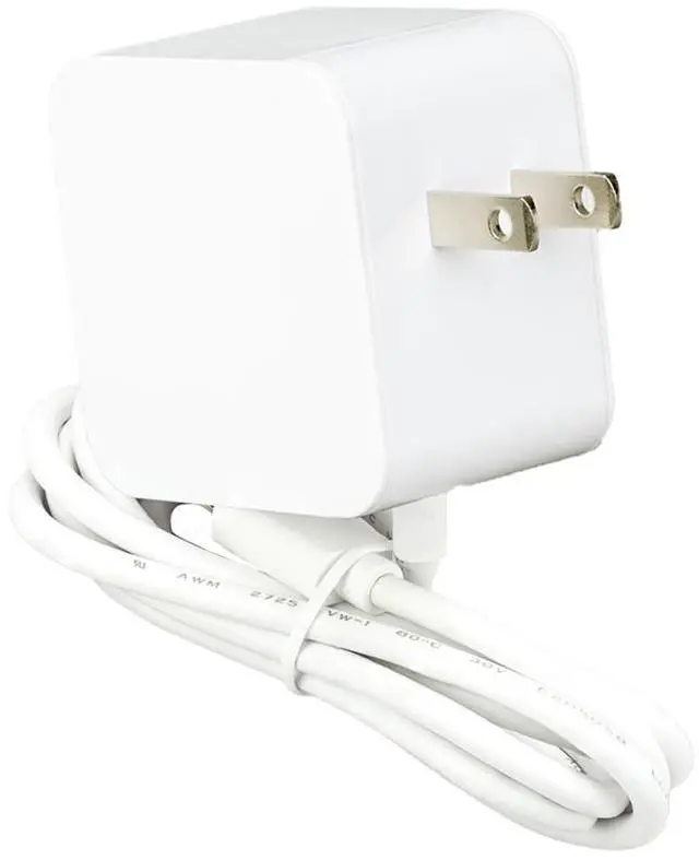 Main image of Raspberry Pi SC1731 Accessories Power Adapter Pi5 Offical, Original 45W USB-C Power Supply - White (US)
